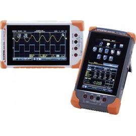 Kézi oszcilloszkóp (scope-meter) GW Instek GDS-307 70 MHz 2 csatornás 1 GSa/mp 5 Mpts Kalibrált Gyár 3. kép