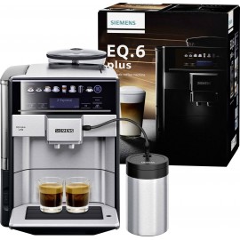 Siemens EQ 6 plus S700 TE657M03DE Automata kávéfőző Nemesacél 5. kép