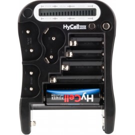 HyCell Elemteszter Batterietester LCD Mérési tartomány (elemteszter) 1,5 V, 3 V, 6 V, 9 V Elem 1900- 5. kép