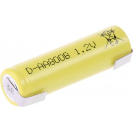 Mexcel -AA800B Speciális akku Ceruza (AA) U forrfül, Flat-top NiCd 1.2 V 800 mAh