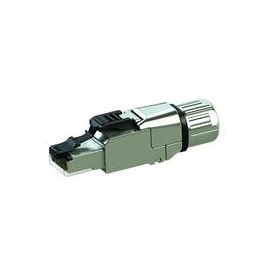 Telegärtner RJ45 dugaszoló, szabadban is összeszerelhető J00026A5000 Dugó, egyenes Pólusszám 8 1 db 4. kép