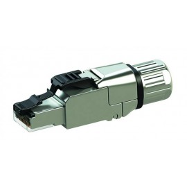 Telegärtner RJ45 dugaszoló, szabadban is összeszerelhető J00026A5000 Dugó, egyenes Pólusszám 8 1 db 5. kép