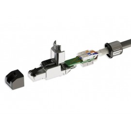 Telegärtner Telegärtner Karl Gärtner RJ45 dugaszoló, szabadban is összeszerelhető J00026A5003 Dugó,  3. kép