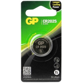 GP Batteries CR2025 Gombelem CR 2025 Lítium 160 mAh 3 V 1 db 2. kép