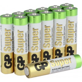 Mikroelem Alkáli mangán GP Batteries Super 1.5 V 12 db