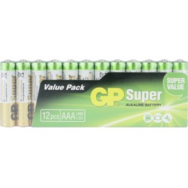 Mikroelem Alkáli mangán GP Batteries Super 1.5 V 12 db 6. kép