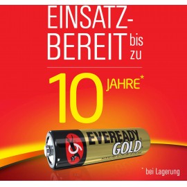 Ceruzaelem Alkáli mangán Eveready Gold 1.5 V 4 db 4. kép