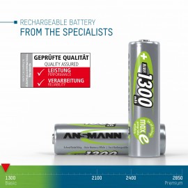 Ansmann maxE HR06 Ceruzaakku NiMH 1300 mAh 1.2 V 1 db 2. kép