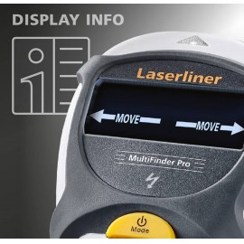 Laserliner Helymeghatározó 080.966A Keresési mélység (max.) 100 mm Alkalmas Fa, Feszültségvezető vez 17. kép