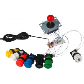 Joy-it Joystick modul Zero Delay Encoder USB inkl. Kabelsatz 3. kép