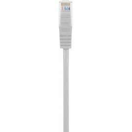 RJ45 Hálózat Csatlakozókábel CAT 5e U/UTP 25.00 cm Szürke Védővel Basetech 2. kép