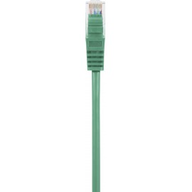 RJ45 Hálózat Csatlakozókábel CAT 5e U/UTP 25.00 cm Zöld Védővel Basetech 2. kép