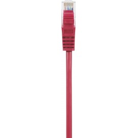 RJ45 Hálózat Csatlakozókábel CAT 5e U/UTP 25.00 cm Piros Védővel Basetech 2. kép