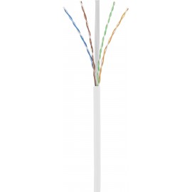 RJ45 Hálózat Csatlakozókábel CAT 6 U/UTP 25.00 cm Fehér Védővel, Halogénmentes Basetech 3. kép