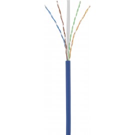 RJ45 Hálózat Csatlakozókábel CAT 6 U/UTP 15.00 cm Kék Védővel, Halogénmentes Basetech 3. kép