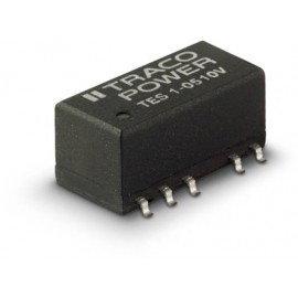 TracoPower TES 1-1222V DC/DC feszültségváltó, SMD 12 V/DC 12 V/DC, -12 V/DC 42 mA 1 W Kimenetek szám