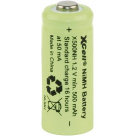 Lady akku N, NiMH, 1,2V 500 mAh, Xcell X500NH, N, LR1, LR01, E90, LR1-N, LR1/E90, 4001, AM5, KN