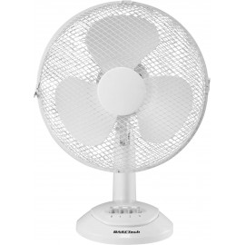 Basetech Asztali ventilátor 40 W (Ø x Ma) 340 mm x 480 mm Fehér