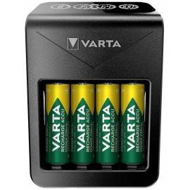 Varta LCD Plug-Plus NiMH Mikro (AAA), Ceruza (AA), 9 V-os Hengeres akku töltő Akkukkal 5. kép