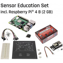 Raspberry Pi® 4 B Sensor Education Raspberry/Arduino 2 GB 4 x 1.5 GHz Tárolótáskával, Breadboard-dal 8. kép
