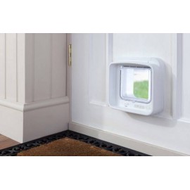 Háziállat ajtó SureFlap Mikrochip DualScan Fehér 1 db 3. kép