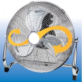 Basetech Padlóventilátor 60 W Króm 2. kép