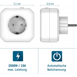 Ansmann 1260-0001 Dugalj időzítő Analóg Időzítő funkció 5. kép