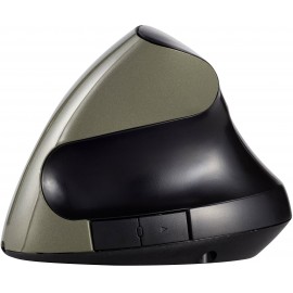 Renkforce RF-439 WLAN egér Optikai Ergonómikus, Újratölthető Fekete, Sötétzöld 6. kép