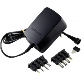 VOLTCRAFT USPS-2250N Dugasztápegység, beállítható 3 V/DC, 4.5 V/DC, 5 V/DC, 6 V/DC, 7.5 V/DC, 9 V/DC