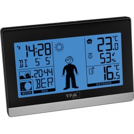 TFA Dostmann Weather Boy 35.1159.01 Vezeték nélküli időjárásjelző állomás Előrejelzés 12 - 24 órás