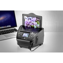 Renkforce Diaszkenner 8 MPix Digitalizálás számítógép nélkül, Kijelző, Memóriakártya nyílás, USB-s t 5. kép