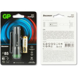 GP Discovery C31 LED Kézilámpa Elemekről üzemeltetett 85 lm 2 óra 64 g 8. kép