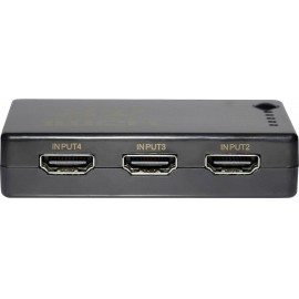 Maxtrack CS 1-5 L HDMI switch Távirányítóval Fekete 6. kép