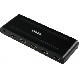 SpeaKa Professional SP-HDS-240 4 port HDMI elosztó Ultra HD-re alkalmas 3840 x 2160 pixel Fekete 2. kép