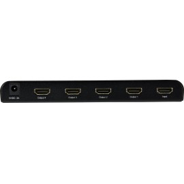 SpeaKa Professional SP-HDS-240 4 port HDMI elosztó Ultra HD-re alkalmas 3840 x 2160 pixel Fekete 4. kép