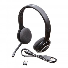 Logitech H600 Rádiójel vezérlésű headset, vezeték nélküli mikrofonos fejhallgató 10. kép