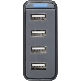 VOLTCRAFT SPAS-4800/4-N USB-s töltőkészülék Aljzat dugó Kimeneti áram (max.) 4800 mA 4 x USB 2. kép