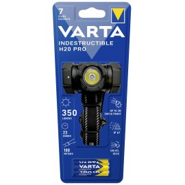 Varta Indestructible H20 Pro LED Fejlámpa Elemekről üzemeltetett 350 lm 17732101421 2. kép