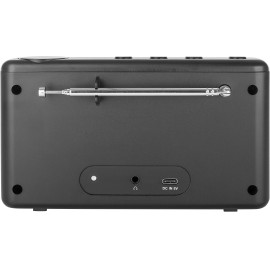 Dual MCR 200 Asztali internetrádió Internet, DAB+, DAB, URH Internetrádió, DAB+, URH, USB, Bluetooth 4. kép