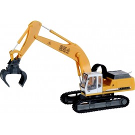 Herpa 308908 H0 Liebherr Lánctalpas kotrógép 954 Litronic válogatófogóval