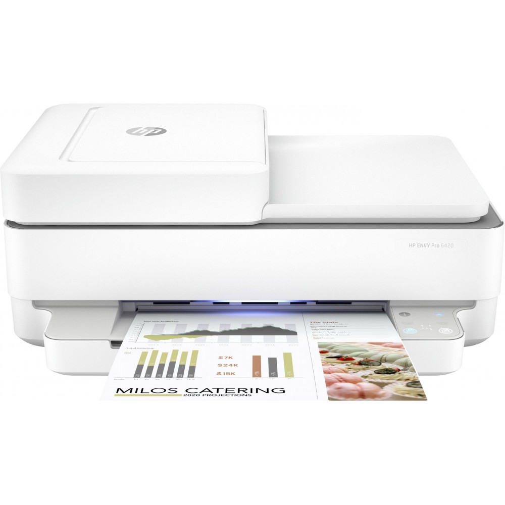 HP ENVY Pro 6420 Színes tintasugaras multifunkciós nyomtató A4, A6 Nyomtató,  szkenner, fénymásoló, fax Duplex, Bluetooth®, USB, WLAN > inShop webáruház