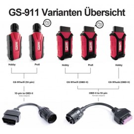 HEX Motorkerékpár diagnosztikai eszköz, OBD2 GS-911 USB Hobby 80216 Alkalmas (autómárka): BMW 10 jár 5. kép