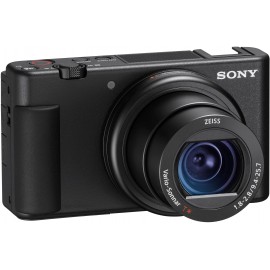 Sony ZV-1 Digitális kamera 20.1 Megapixel Optikai zoom: 2.7 x Fekete Akkuval 4k videó, Kihajtható ki