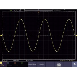 VOLTCRAFT DSO-6204F Digitális oszcilloszkóp Kalibrált (DAkkS) 200 MHz 1 GSa/mp 10000 kpts 8 bit Digi 15. kép