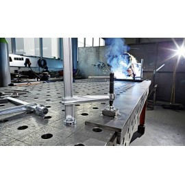 Csavarbilincs hegesztőasztalokhoz Bessey TW28-30-12K Fesztáv:300 mm Visszavonás:120 mm 5. kép