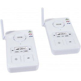 PMR intercom rádió készlet 446MHz-es vezeték nélküli intercom fehér színben m-e modern-electronics F 2. kép