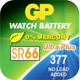 GP Batteries 377F / SR66 Gombelem 377 Ezüstoxid 1.55 V 1 db 2. kép