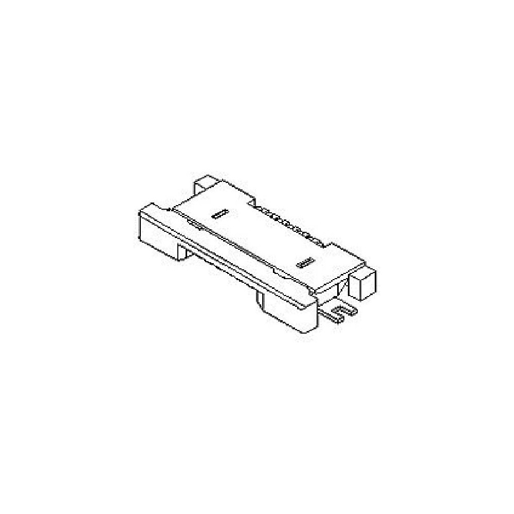 Molex 545480671 3000 Pcs 050mm Pitch Easy On Ffcfpc Connector 120mm Height Right Angle 