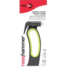 resqme 510.1400.51 Resqhammer Vészkalapács Biztonsági öv vágó (Sz x Ma x Mé) 70 x 165 x 25 mm 2. kép