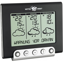 TFA Dostmann Tempesta 300 S 35.5052.IT Műholdas időjárásjelző állomás Előrejelzés 3 napos 3. kép